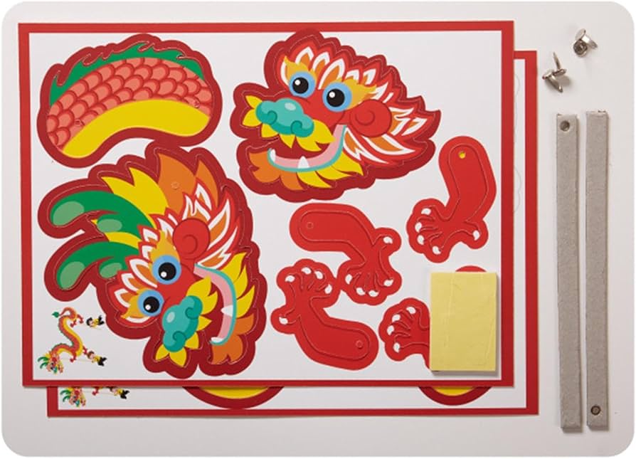 amazon-com-rockible-chinese-paper-dragon-pick-chinese-new-year-dragon-garland-3d-paper-dragon-decoration-for-celebration-parent-child-activities for Chinese Dragon Clothespin Puppets Free Printable Amazon.com: rockible Chinese Paper Dragon Pick Chinese New Year Dragon Garland, 3D Paper Dragon Decoration for Celebration Parent Child Activities for Chinese Dragon Clothespin Puppets Free Printable