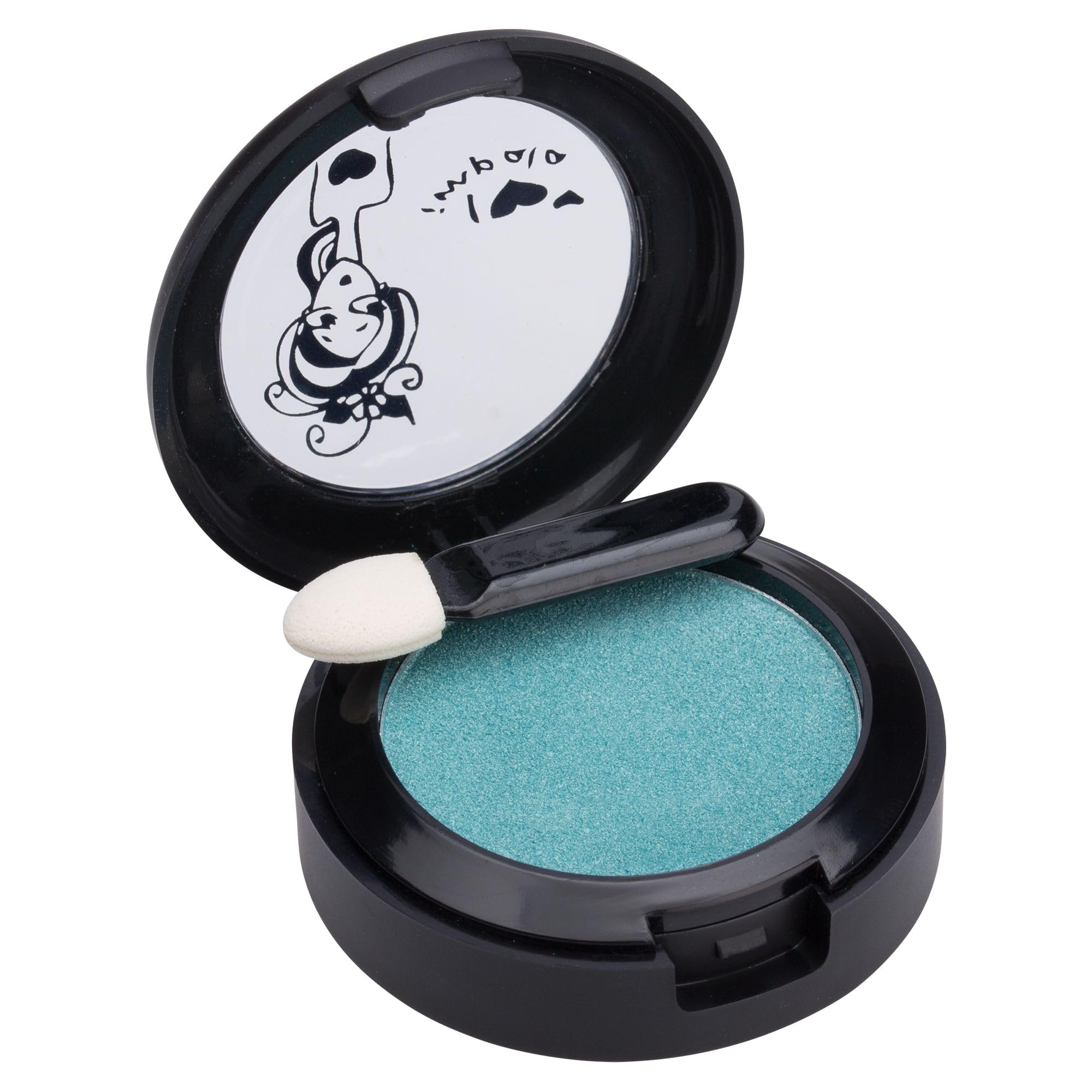 Impala Sombra de Ojos en Polvos Compactos Color Azul Verde N1 | Colores Brillantes y Duraderos | Sombra de Ojos de Larga Duración | Textura Cremosa