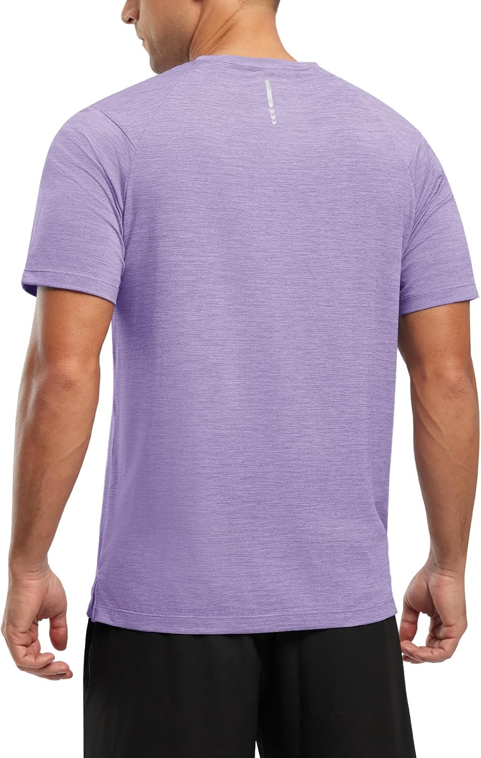 Rdruko Men's Dry Fit Workout Shirts Moisture Wicking Short Sleeve Athletic Running Gym Active T Shirts - Image 2