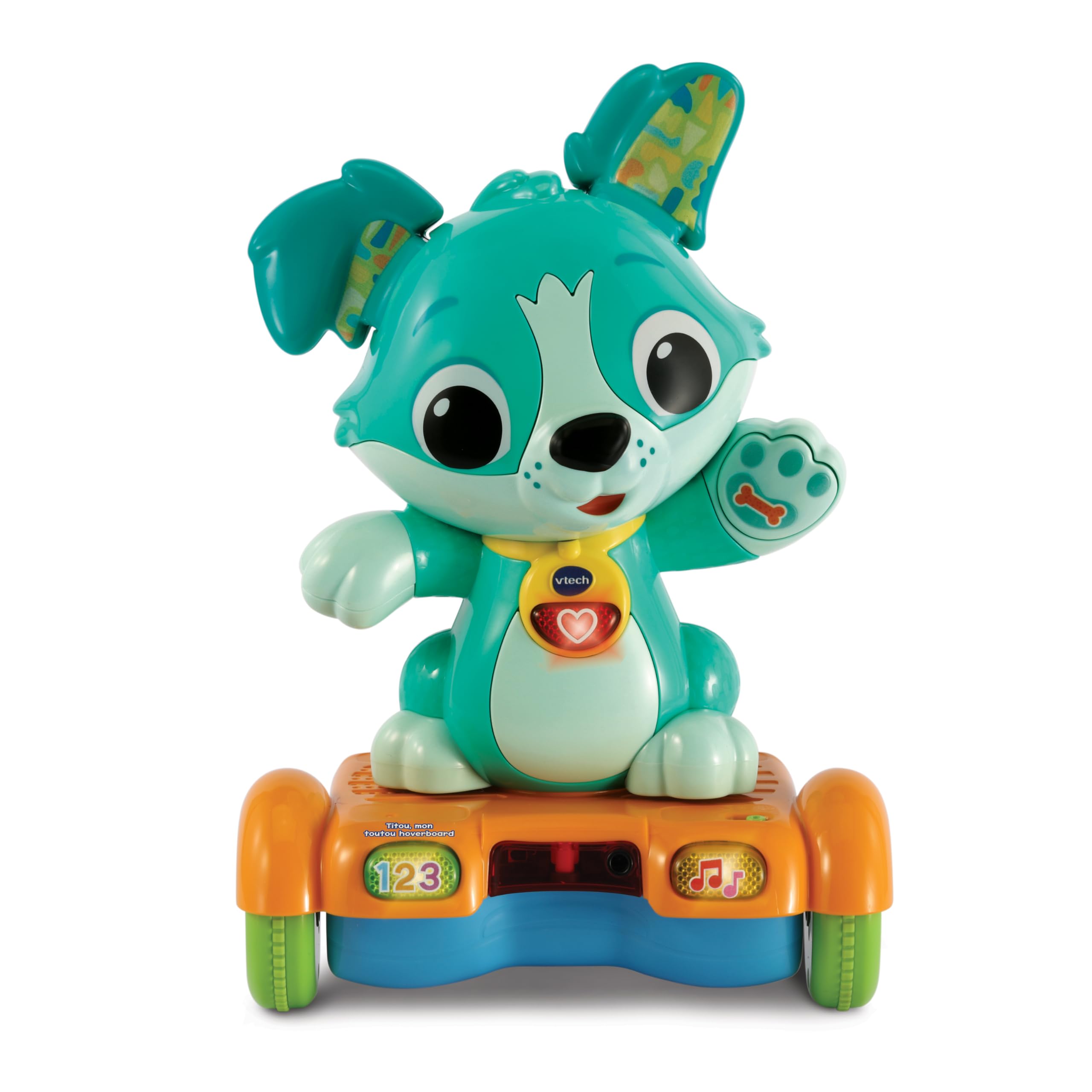 VTech – Titou, Mon Toutou Hoverboard, Interactive Dog – 1/3 Years – Version FR