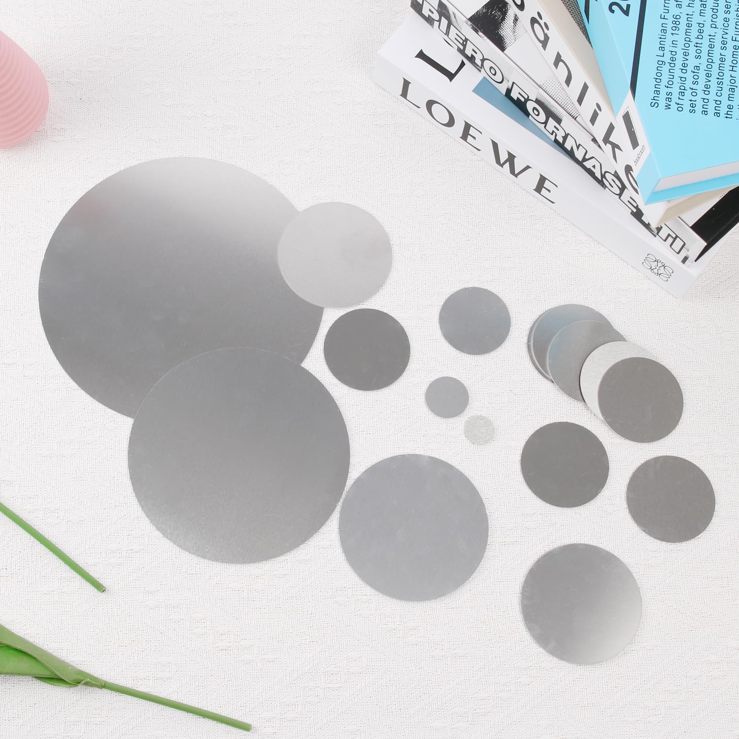 Aluminum Discs - 4" Diameter, 5 Pack -4 Aluminum Discs - 4" Diameter, 5 Pack -4