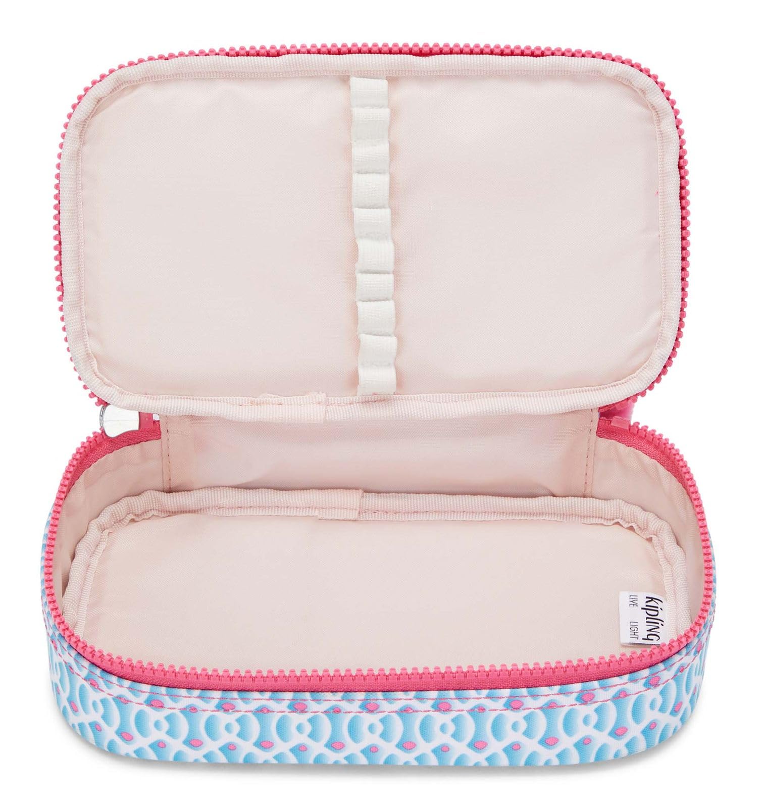Kipling 50 Pens Estuche Mediano, Estuches, Dreamy Geo C (Azul)