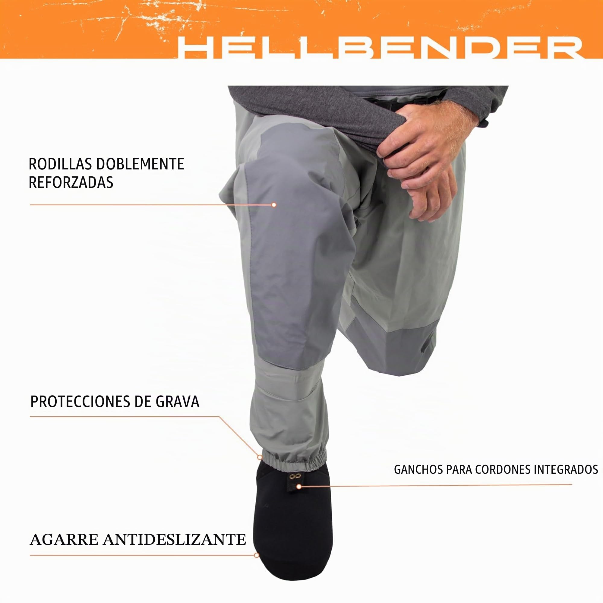 Frogg Toggs Hellbender Botas de pesca impermeables y transpirables para la pesca