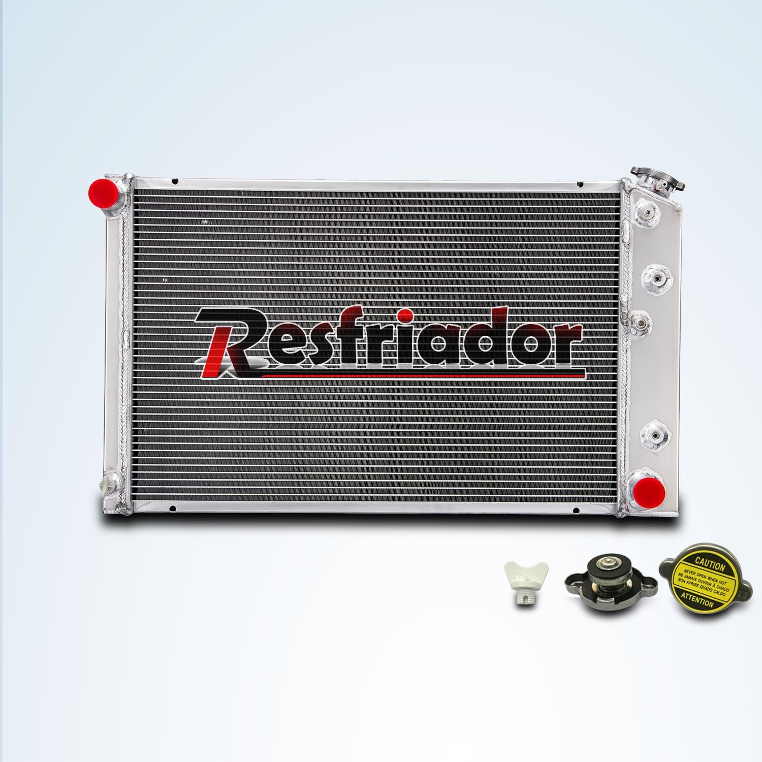 4 Row Core All Aluminum radiator Compatible With Chevy 1970-1981 Camaro/1978-1987 Monte Carlo G-Body