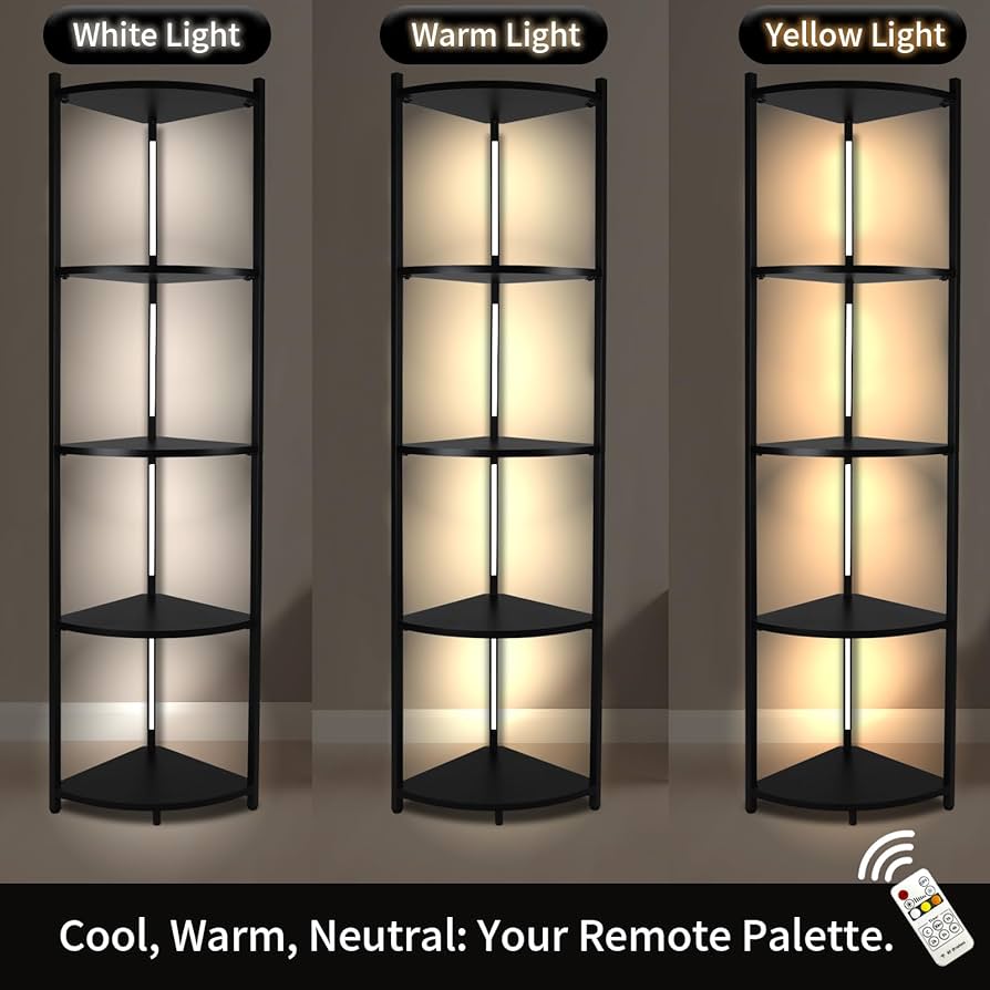 照明付き コーナーラック 照明付き コーナーラック