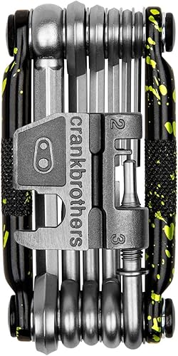 CRANK BROTHERS M17 MULTI HERRAMIENTA LIMA VERDE SPLATTER M17