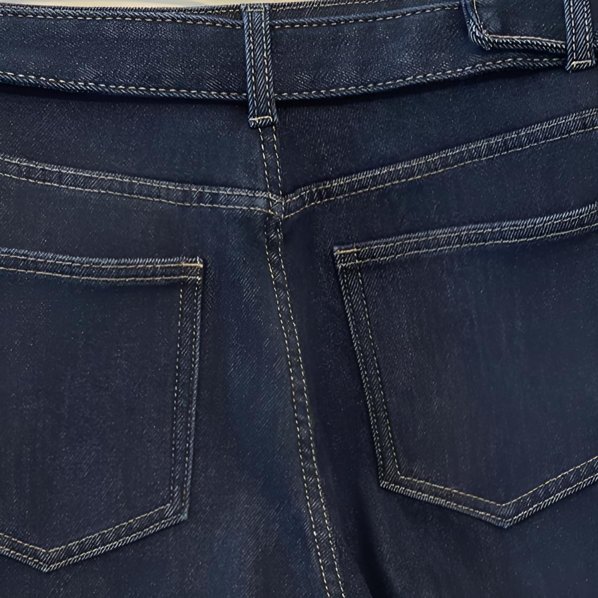 [Yizibuur] ハイジーンズ 冬用あったか加絨 女性用デニムパンツ キュロットデニムパンツ 9部丈 着痩せ効果 大人カジュアル