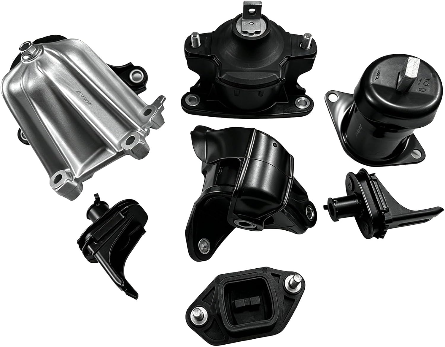 BST BSSP AUTO Engine Motor & Trans Mount Full Set 7pcs Replacement for 2008-2013 Honda Accord 2.4L-Automatic Transmission Engine Mount Kit, Repalce # A4565, A4572, A4570, A4584, A4591, A65025, A4561W