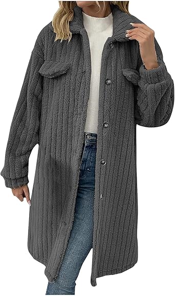 Nouveau M Famille Ours En Peluche Manteau De Fourrure Femmes Grain Mouton Cisaillé Polaire