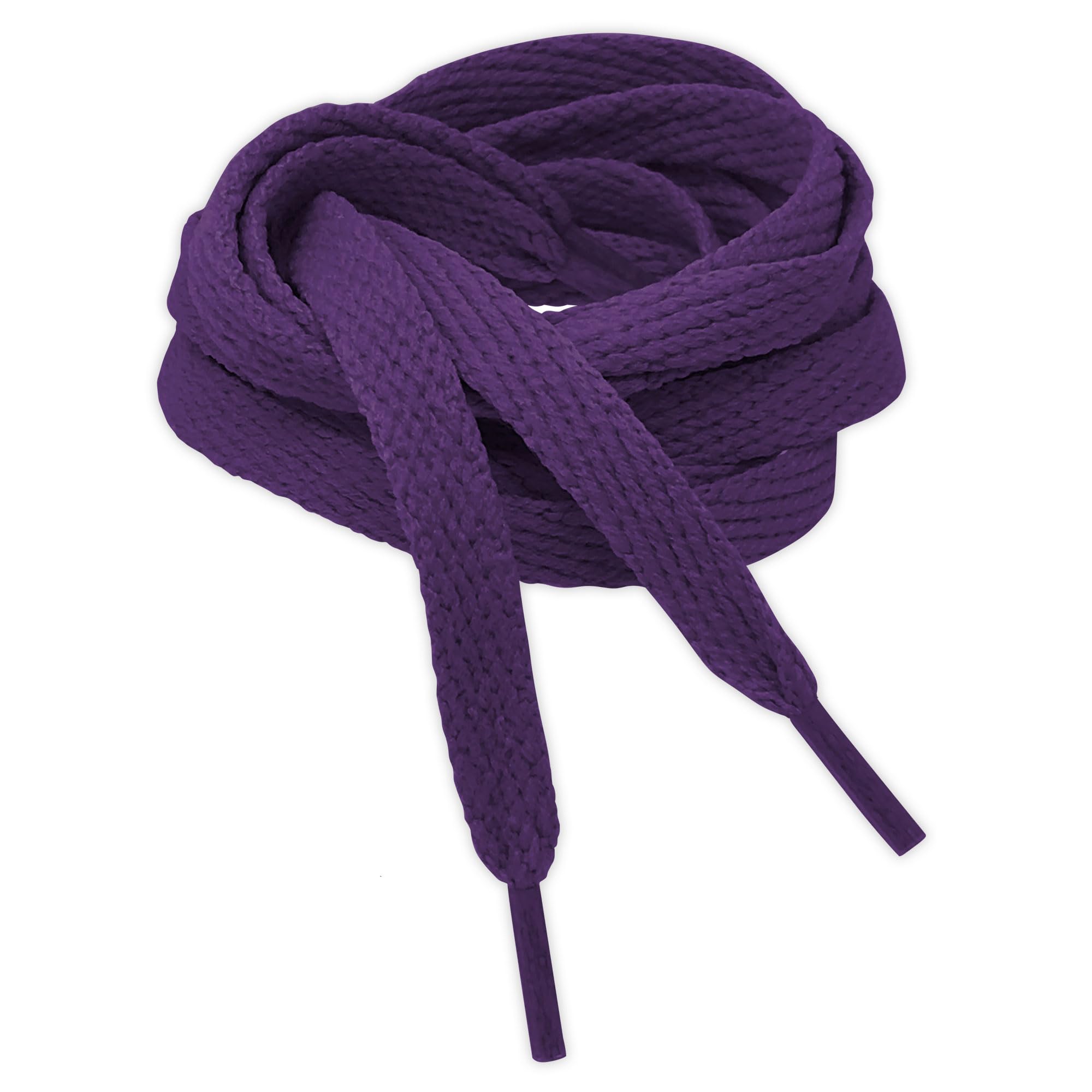 Kilter Flat Shoelaces 8mm Wide Trainers, Boots, Hi-Tops, Shoes, Football, Rugby, Gym, Running, Fashion — view 21