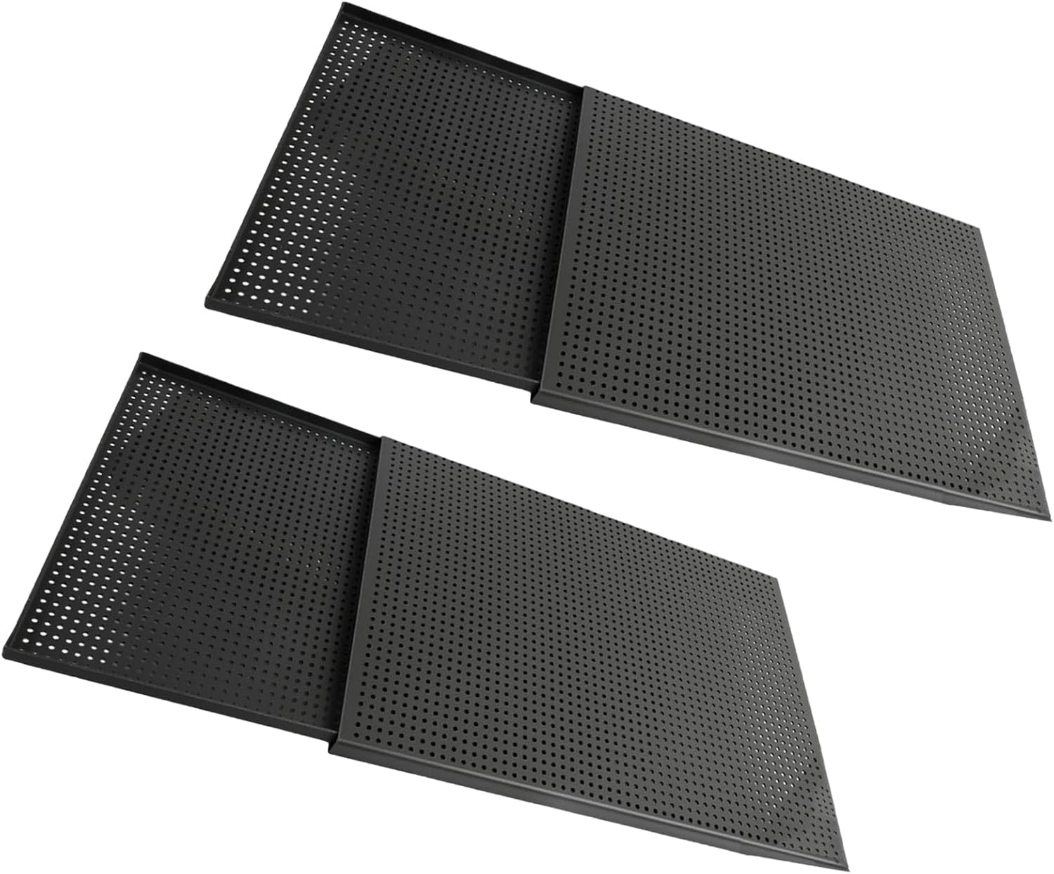 leatflly(リートフライ) ベーキングトレイ、ペストリーベーキングウェア2個セット、丈夫な耐高温アルミ合金製ベーキングパン、フ