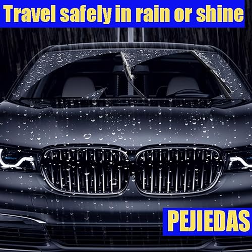 Miniatura 4 de Juego de limpiaparabrisas delantero de 24 + 19 pulgadas + limpiaparabrisas trasero de 12 pulgadas para Mercedes-Benz GLA45 AMGGLA250 2016-2021,