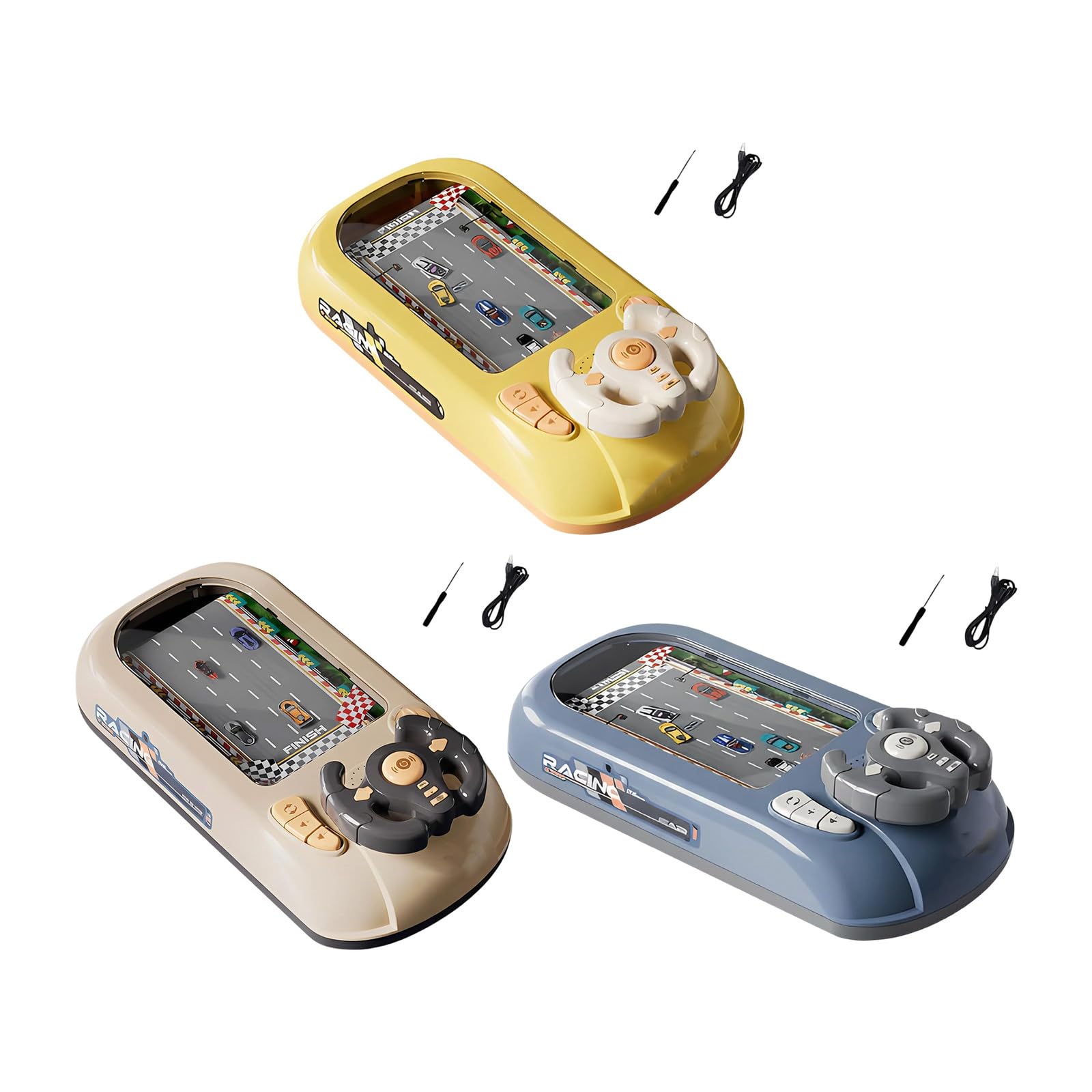 Volanti musicali, simulatore di guida, auto da corsa interattiva, giocattolo per bambini, giochi di guida, regalo per ragazzi e ragazze, sterzo musicale, gioco interattivo