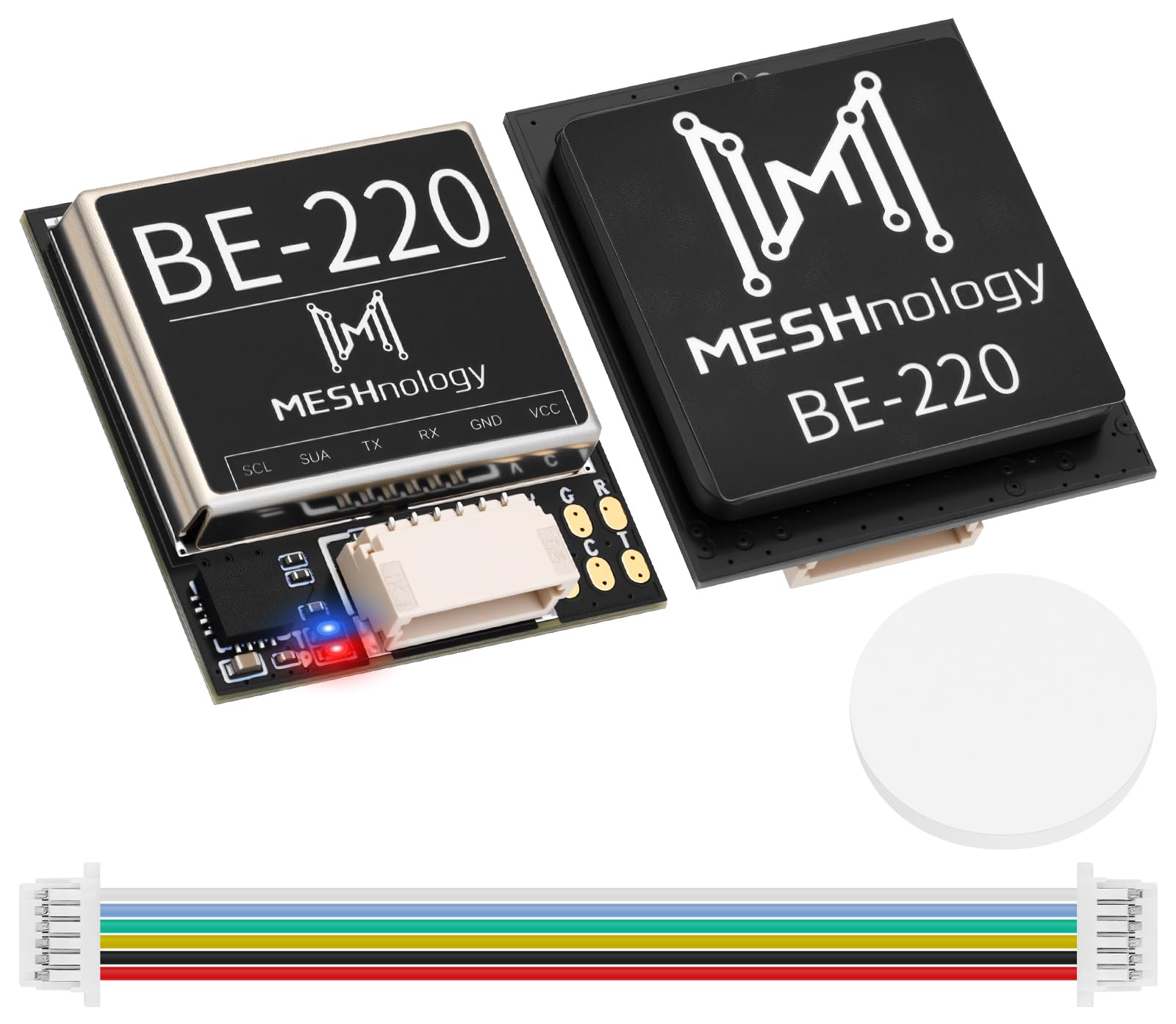 Meshnology BE-180 GPS Module Upgraded M10050 Chip GNSS Board Support GPS, Galileo, BDS Three-Mode Positioning for FPV Drone Fixed-Wing UAV Racing Robots Driving Precision Agriculture IoT