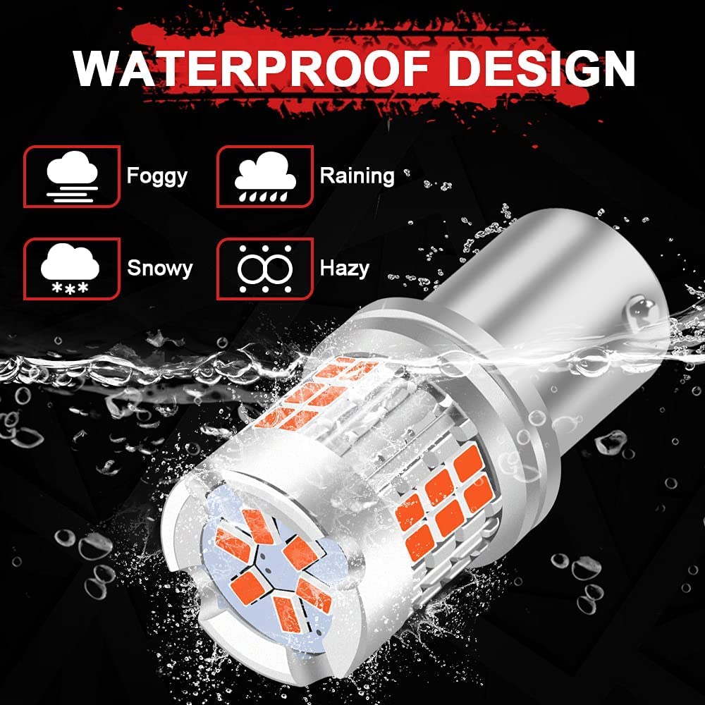 Maimiao Ampoules LED 1157 BAY15D - 12V, 800LM, 2PCS, Feux Stop Et Recul