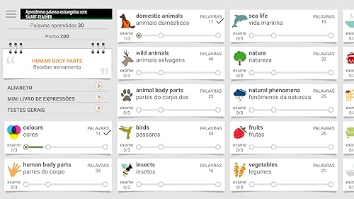 Aprendemos palavras estrangeiras com Smart-Teacher. Mais de 40 línguas!