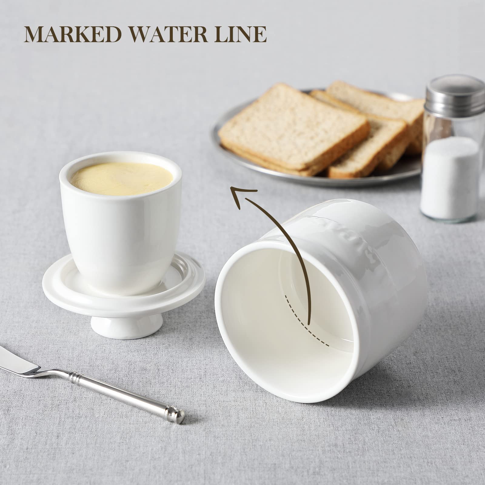 Beurrier En Céramique , Beurrier Français En Céramique De Haute