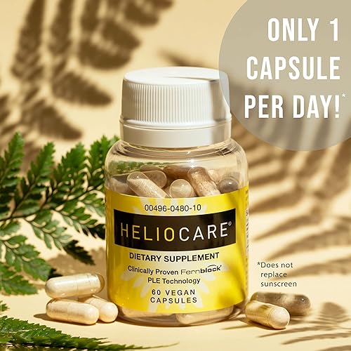 Miniatura 3 de Heliocare Suplemento dietético para el cuidado de la piel 240 mg de extracto de Polypodium leucotomos fórmula rica en antioxidantes Fernblock y