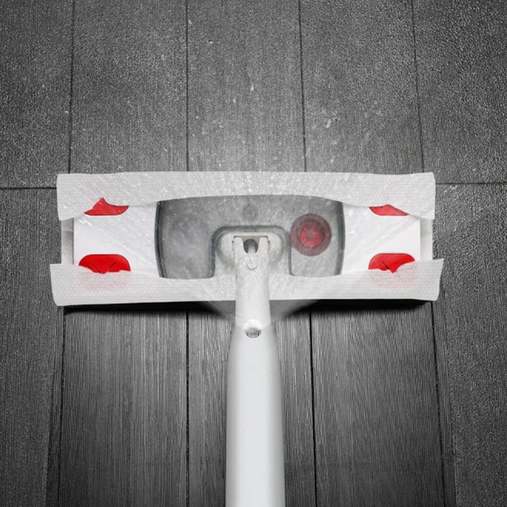 Mopa Spray FRONEJE, FRONE DE MOP no Tejido desechable y fregona Seca, con 16 0ml Botella Recargable Adecuada for Limpieza de Piso Apto para Todo Tipo de Suelos.