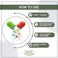 Vista 6 de Veena Biotic Natural Ginkgo Biloba Cápsulas 120mg Extracto para Cerebro y Memoria - 60 Cápsulas Vegetales