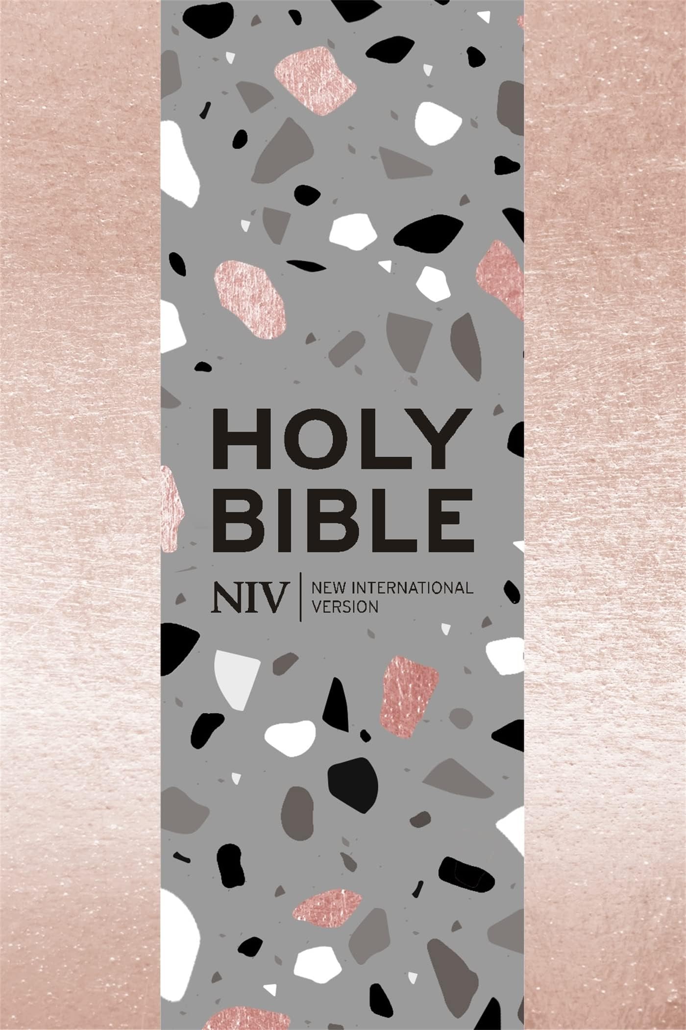 NIV POCKET ROSE GOLD SOFT-TONE BIBLE WITH ZIP