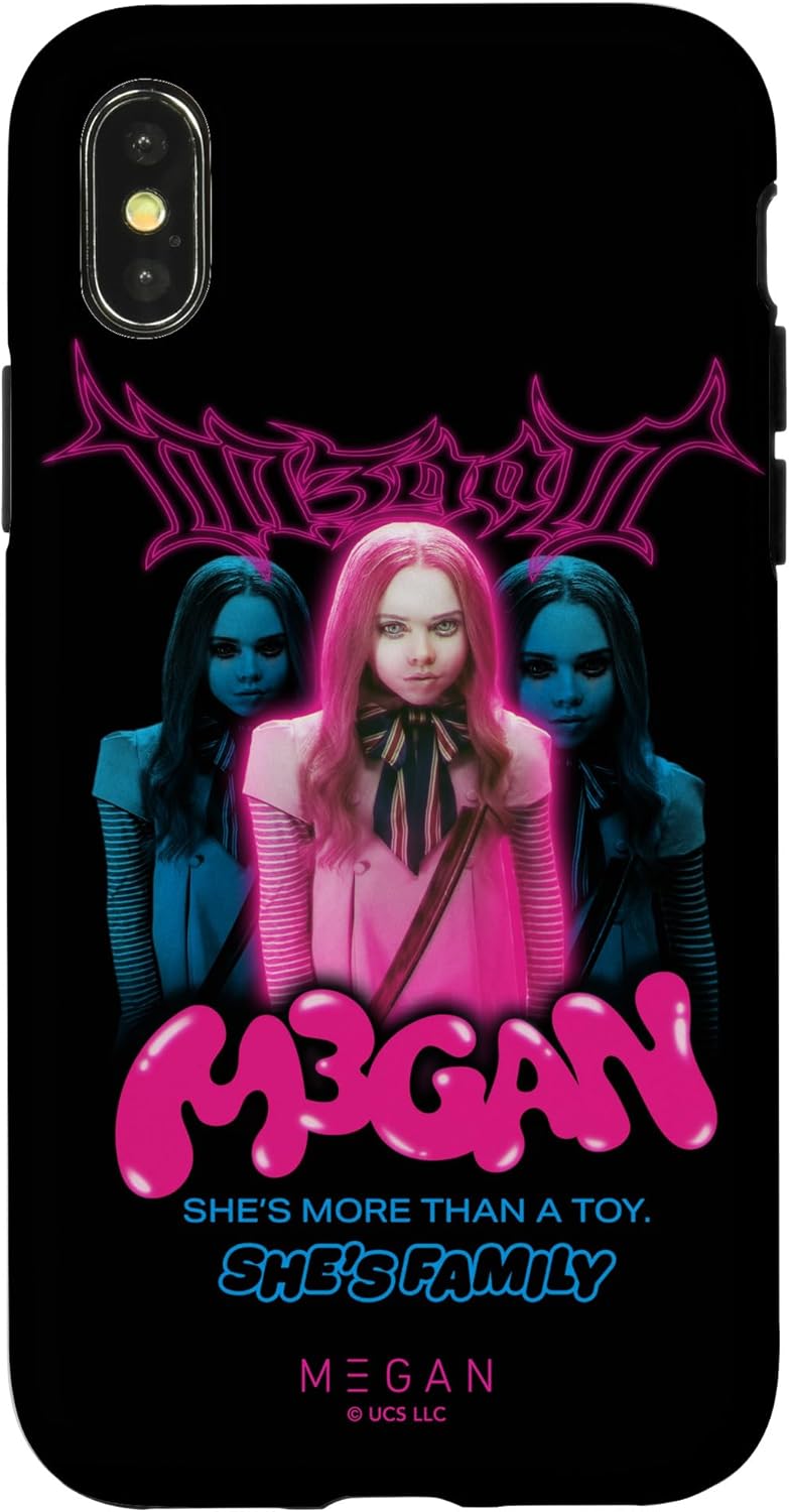 M3GAN She’s More Than A Toy Neon Gothic Style Case for iPhone 13