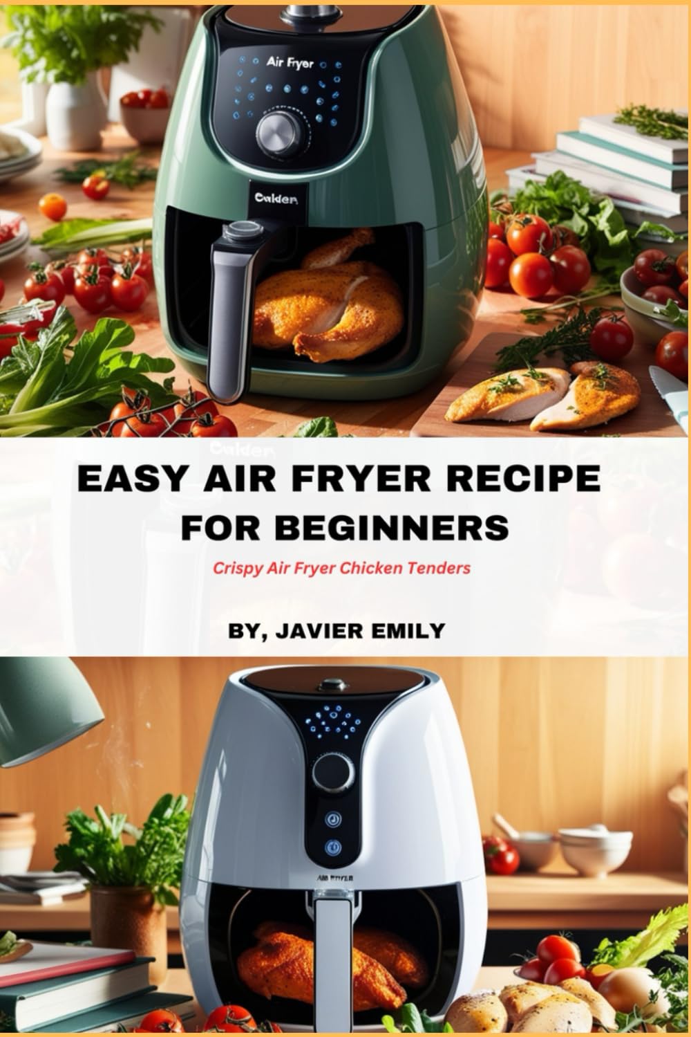 EASY AIR FRYER RECIPE FOR BIGINNERS: Crispy Air Fryer Chicken Tenders