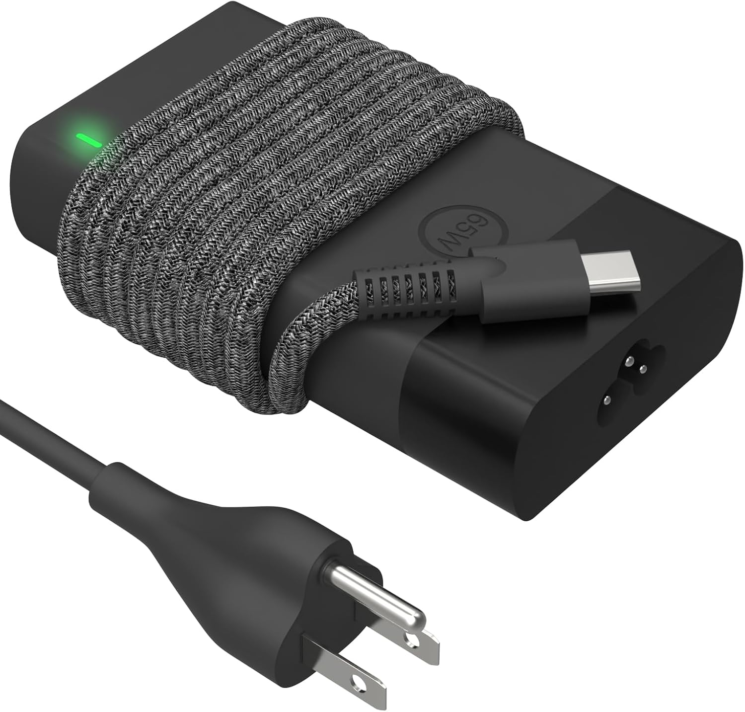 New Slim 65W Power Cord Adapter Compatible with HP Laptop Charger USB C Computer Replacement, Envy x360/Elitebook x360/Spectre x360/Elite x2/Pavilion/Zbook/ProBook, Fast Type C Chromebook Charging