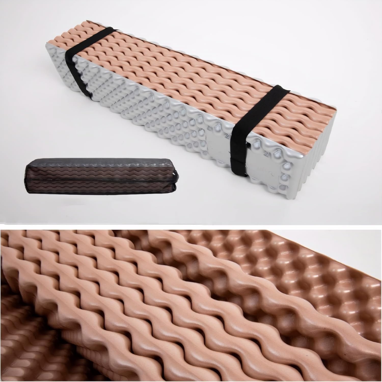 S'More Aluminum Waffle Mat, Moisture-Proof Foldable Heat Insulation and  Thermal Insulation Sleeping Pad, Ultralight Closed Cell Foam Mat - Main Image