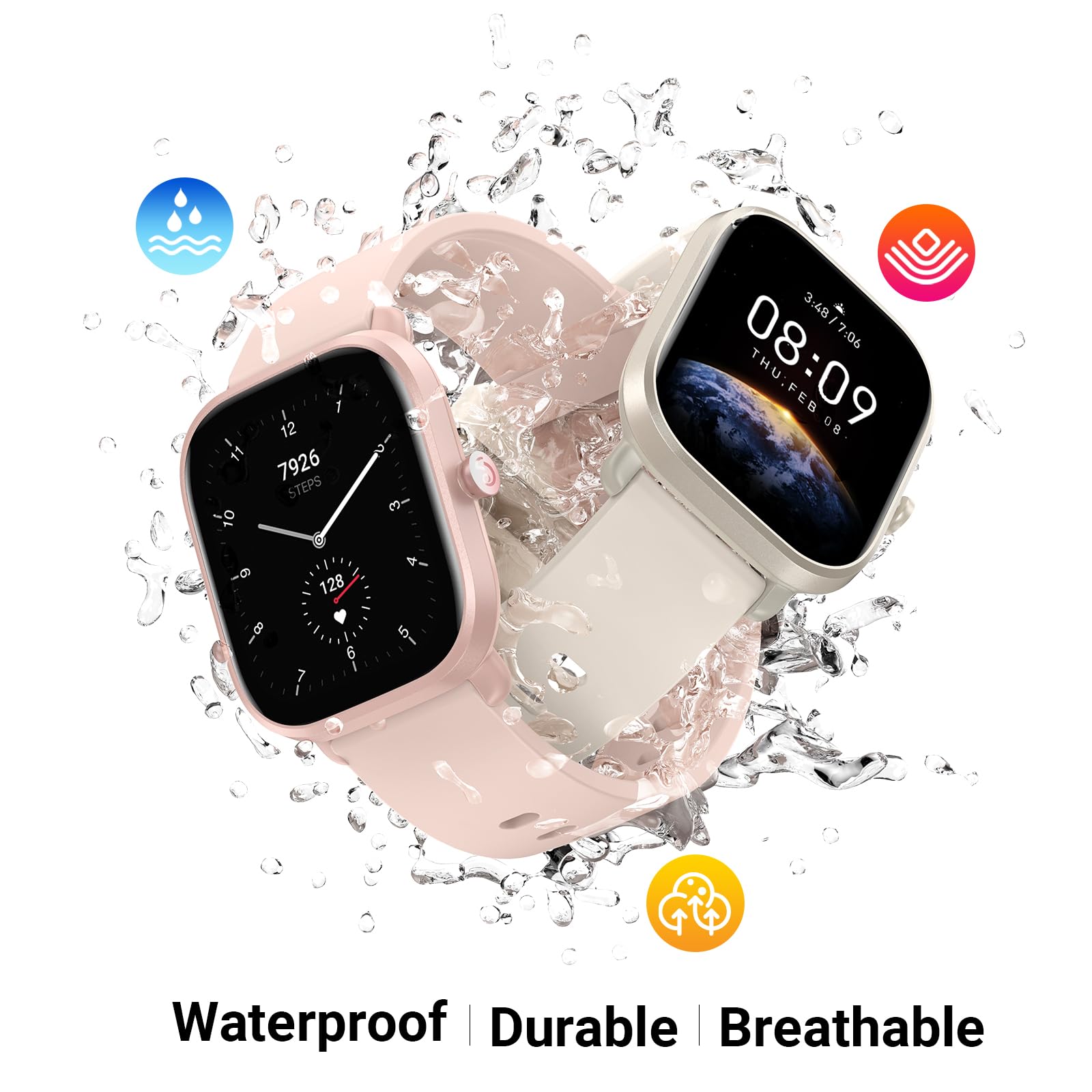 Higgs 22mm Silicone Cinturino Compatibile con Amazfit GTR 3/3 Pro/Amazfit GTR 2/2e/Amazfit GTR 47 mm/Samsung Galaxy Watch 46 mm/Huawei GT 2 46 mm,Sportivo Cinturini Xiaomi Mi Watch/S1/S1 Active