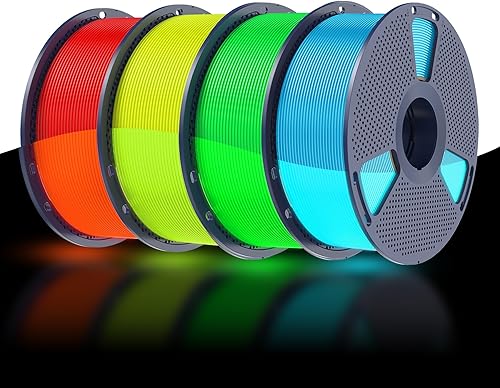 Miniatura 56 de SUNLU - Filamento de impresión 3D PETG, carrete de filamento súper limpio, fuerte, 1/16 pulgadas, precisión dimensional +/- 0.001 pulgadas, carrete