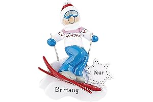 Winter Sport Personalized Christmas Ornament 2023