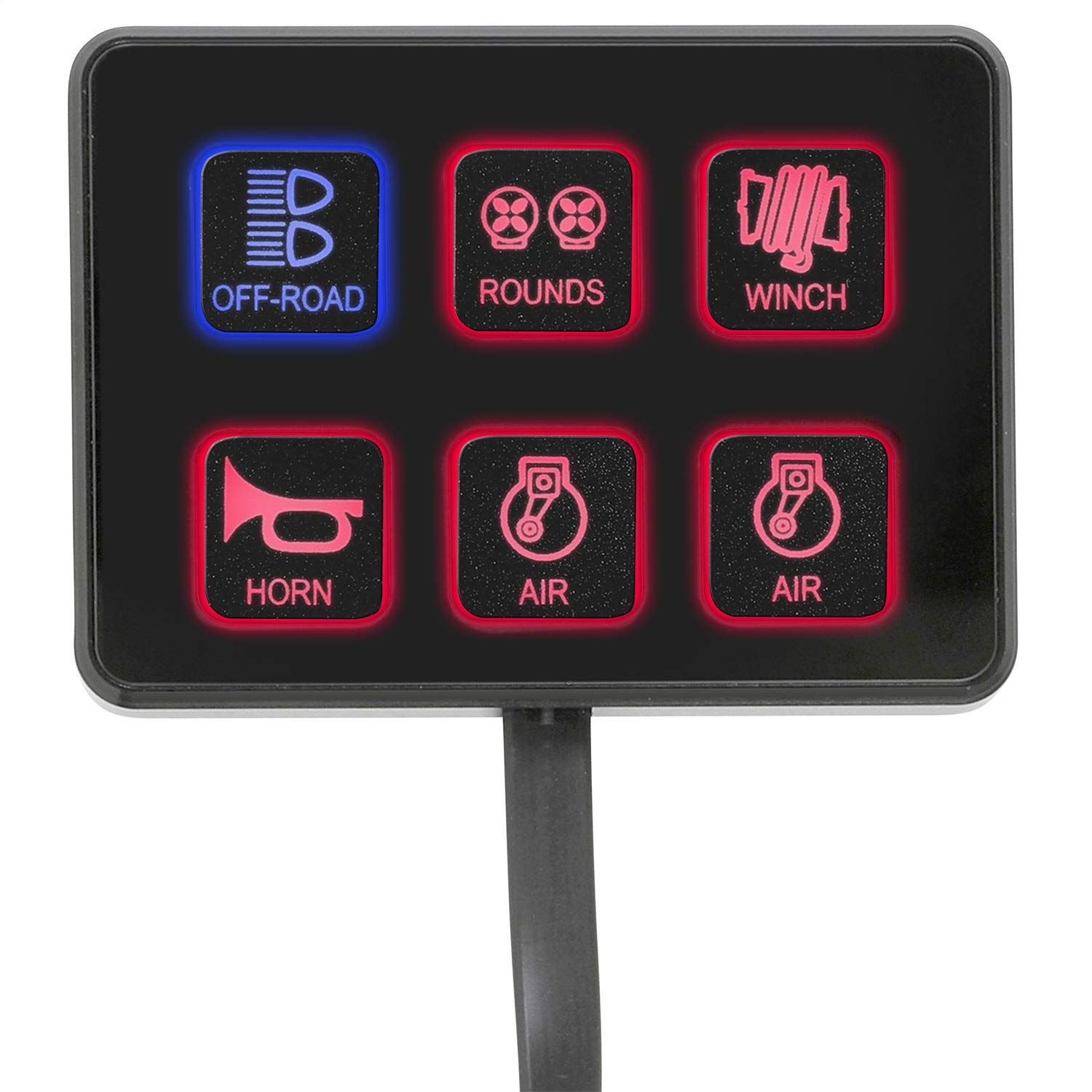 Pro Comp6 Six-Way Switch Panel - Universal Part EXP76201