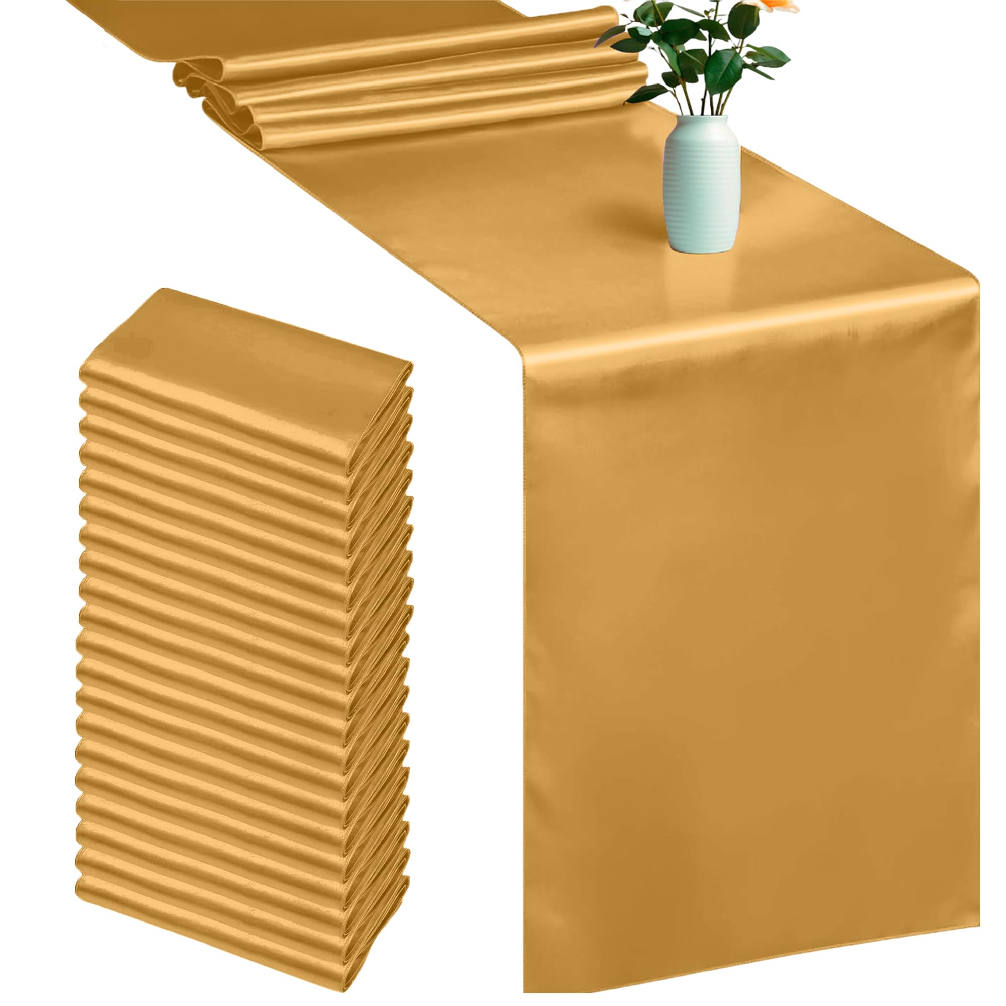 Trimming Shop Gold Table Runner for Dining Table 11 x 108 Inch (Pack of 20) โ image 1
