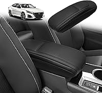 Vista 25 de Muslogy Funda para reposabrazos de consola central apta para Chevy Silverado/Tahoe y GMC Sierra/Yukon 2007-2013, cómoda almohadilla