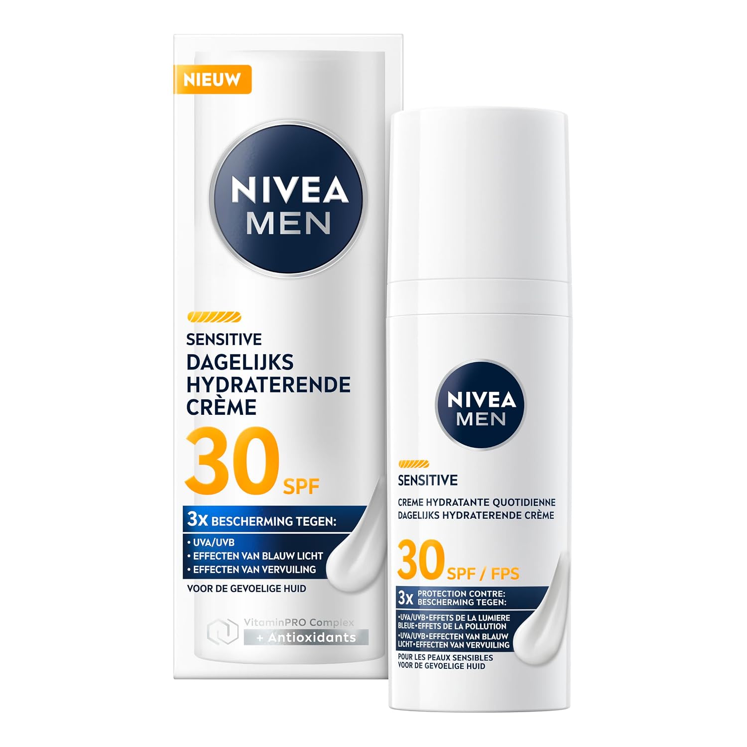 NIVEA MEN Sensitive Skin Moisturizer SPF 30 50ml