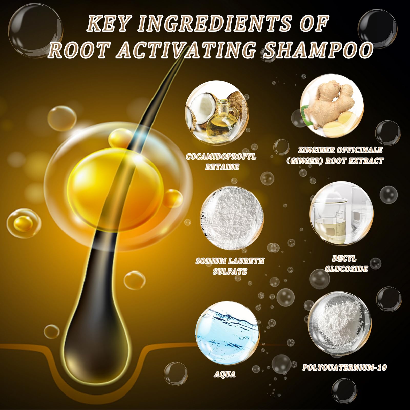 Spart Root Activator Shampoo 2 Piezas Champú Activador de Raíces Ingredientes Botánicos Suaves