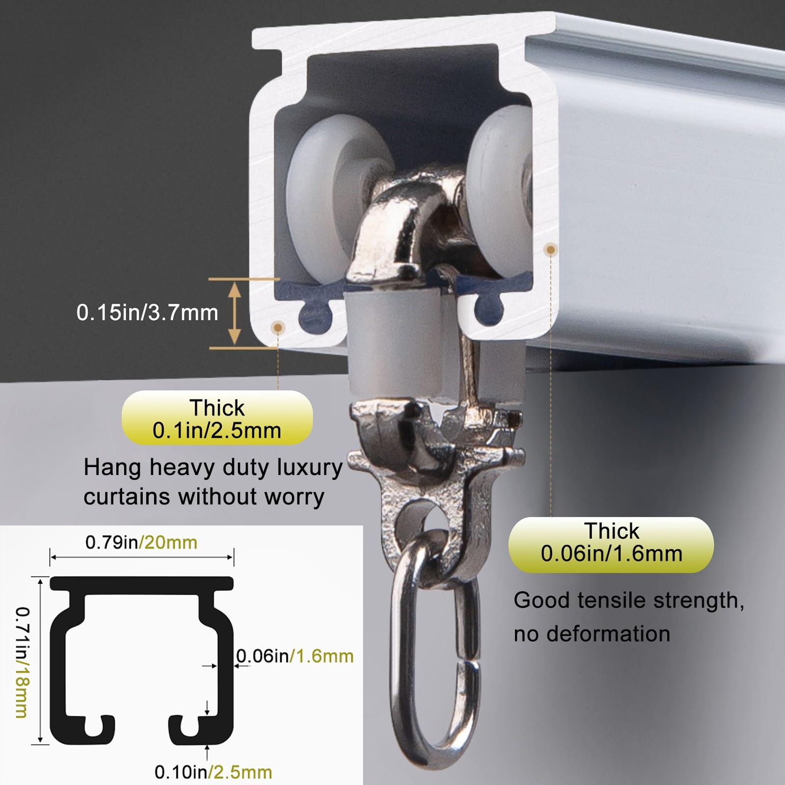 Acorn Manufacturing AKGBP 13 Inch Bean Offset Shutter with Pintle Backplate, Black Iron Finish
