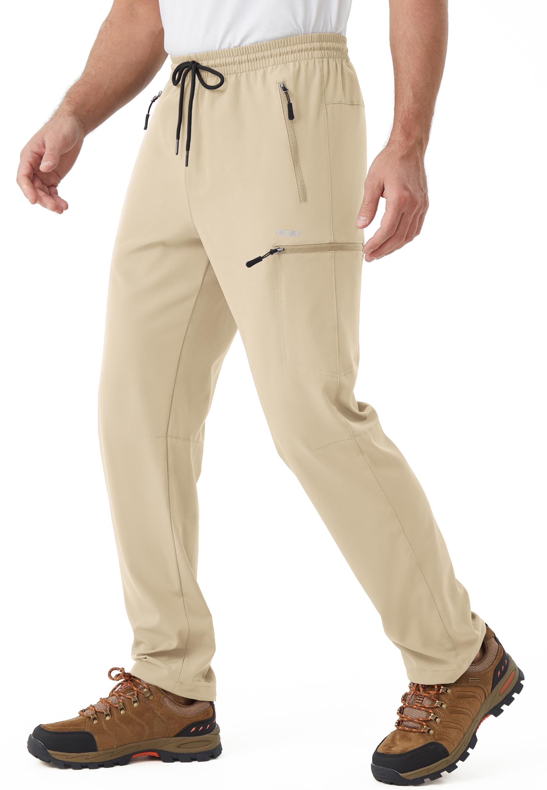 Mens Stretch Hiking Pants Cargo Quick Dry