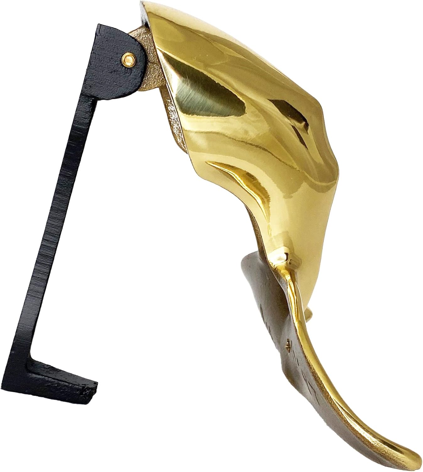 Humpback Whale Tail Door Knocker (Premium, Brass)