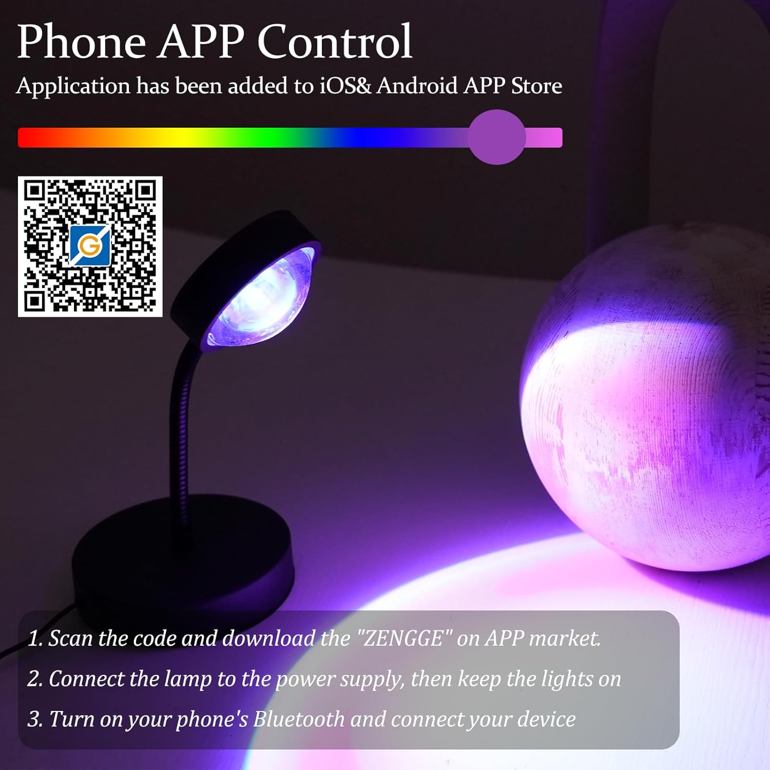 JIMEI Sunset Lamp Projector Led Lights for Bedroom Night Light RGB Lights Sun Sunlight Sunrise Lamp 10w 360° Rotation Mood Lighting Home/Room Decor Christmas Gifts for Women,Tabletop Multicolor