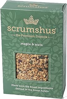 Scrumshus The Premium Granola Maple & Nuts 500g, Made with the finest in...
