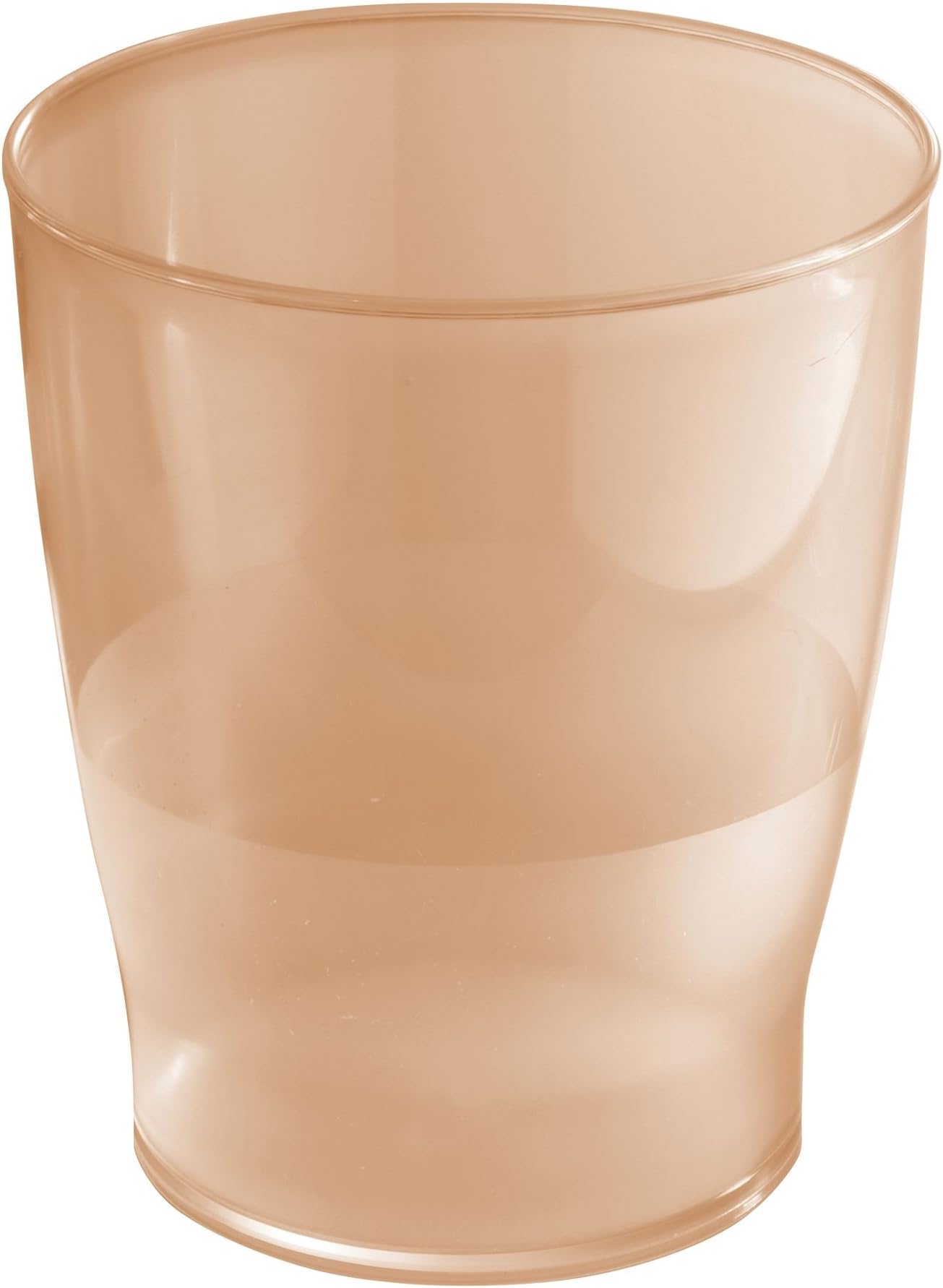 InterDesign Franklin Wastebasket Trash Can, Sand