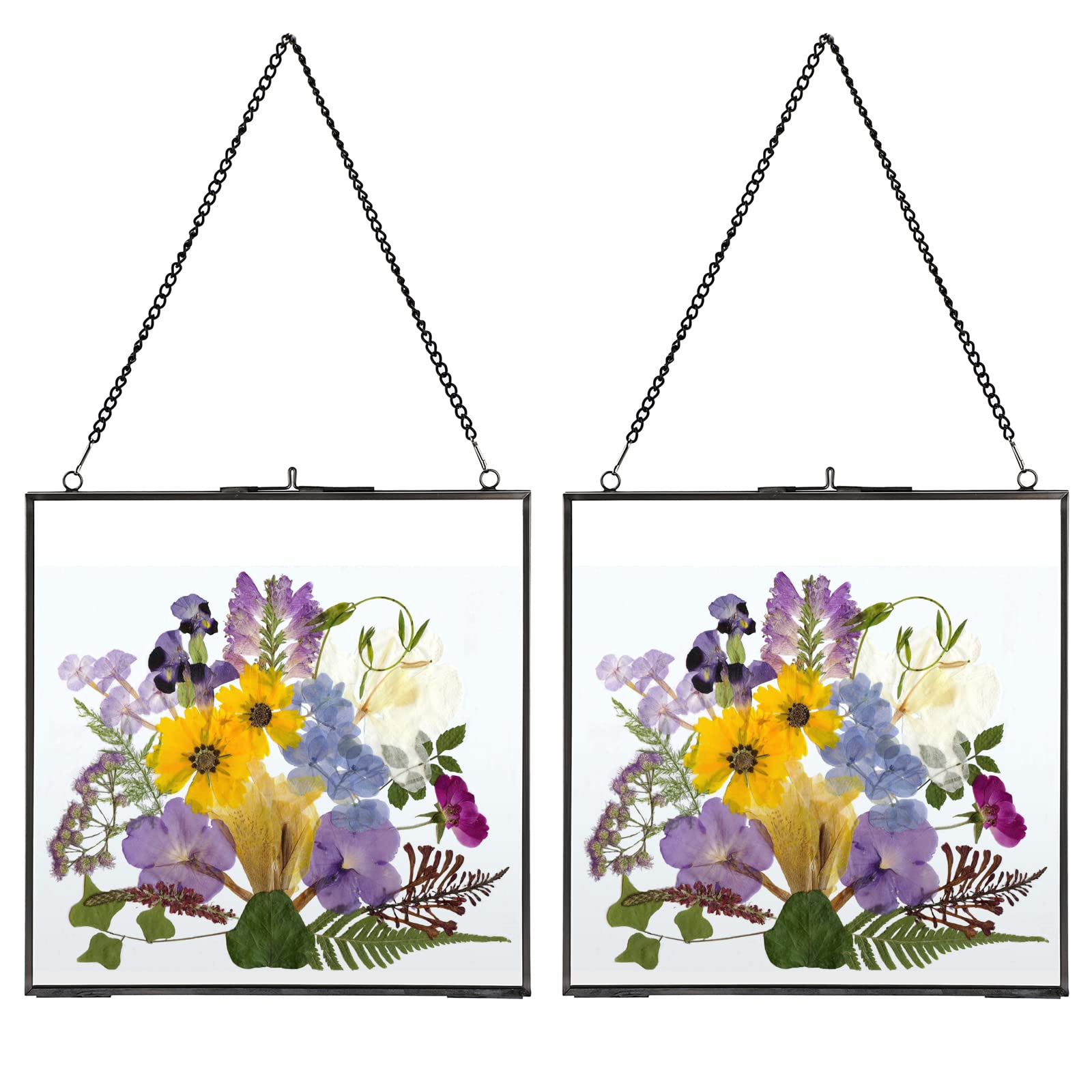 Cadre photo en laiton JUXYES : fini les fleurs pressées abîmées