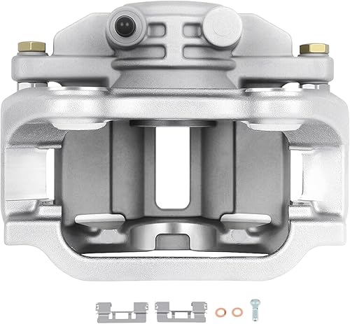 Miniatura 27 de SCITOO Pinza de freno trasera izquierda/derecha con soporte 18B5047 compatible para Dodge para Nitro 2007-2011, para Jeep For Liberty 2008-2012