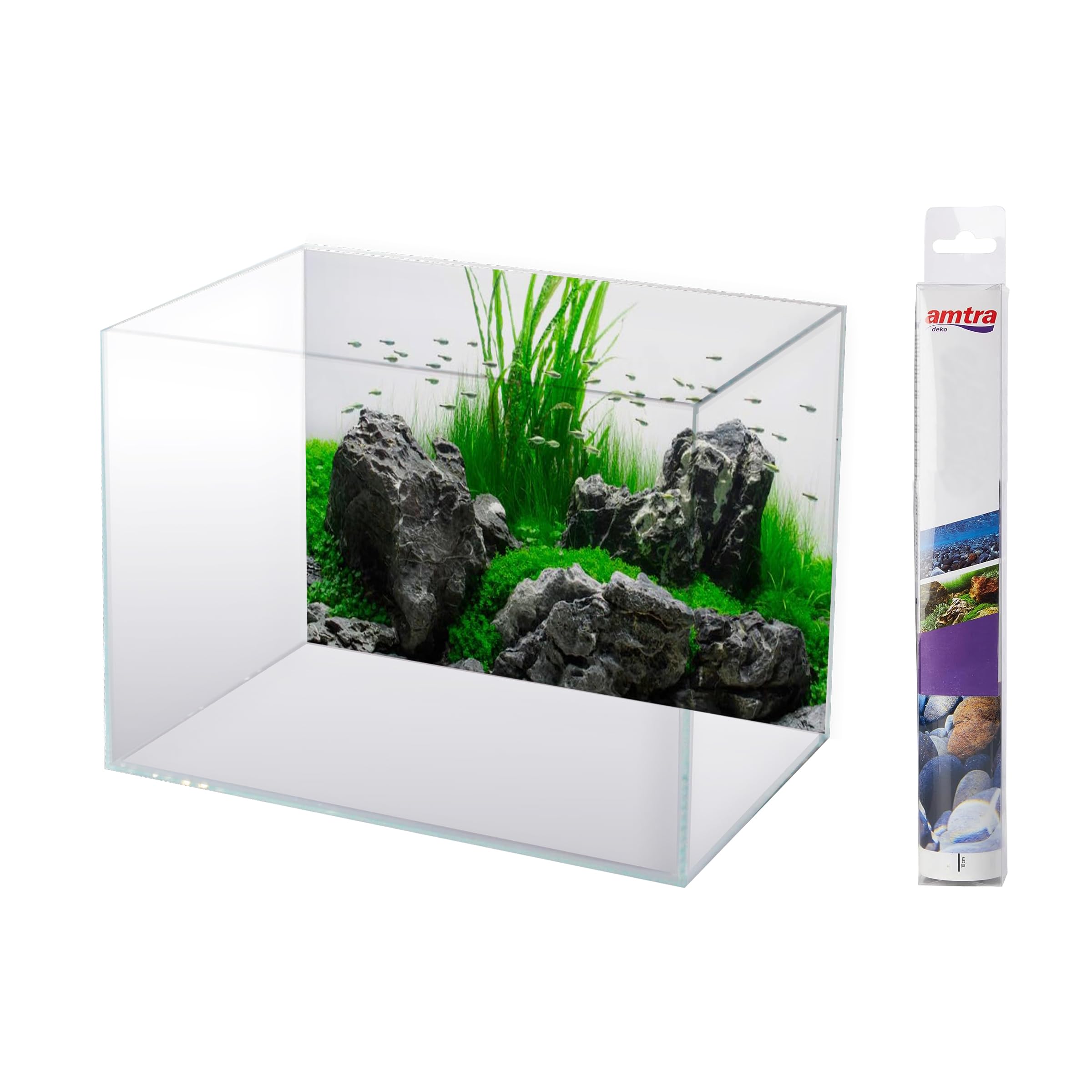 Amtra A8011596 Doble Amazonia Blister Fondo, 30 x 60 cm