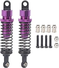 Peças de atualização de amortecedor RC, 2 peças amortecedor RC 72mm durável para carro RC 2WD(Roxa)