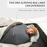 Naturehike 4.5oz Linge de sac lavable ultralégère, sac de couchage pour adultes léger & Feuilles de voyage pour Backpacking, Hôtel, Camping, Auberges, ZY20