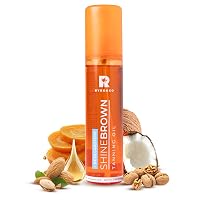 BYROKKO Shine Brown Beta Carotene Abbronzante Acceleratore, Gel abbronzante alla carota