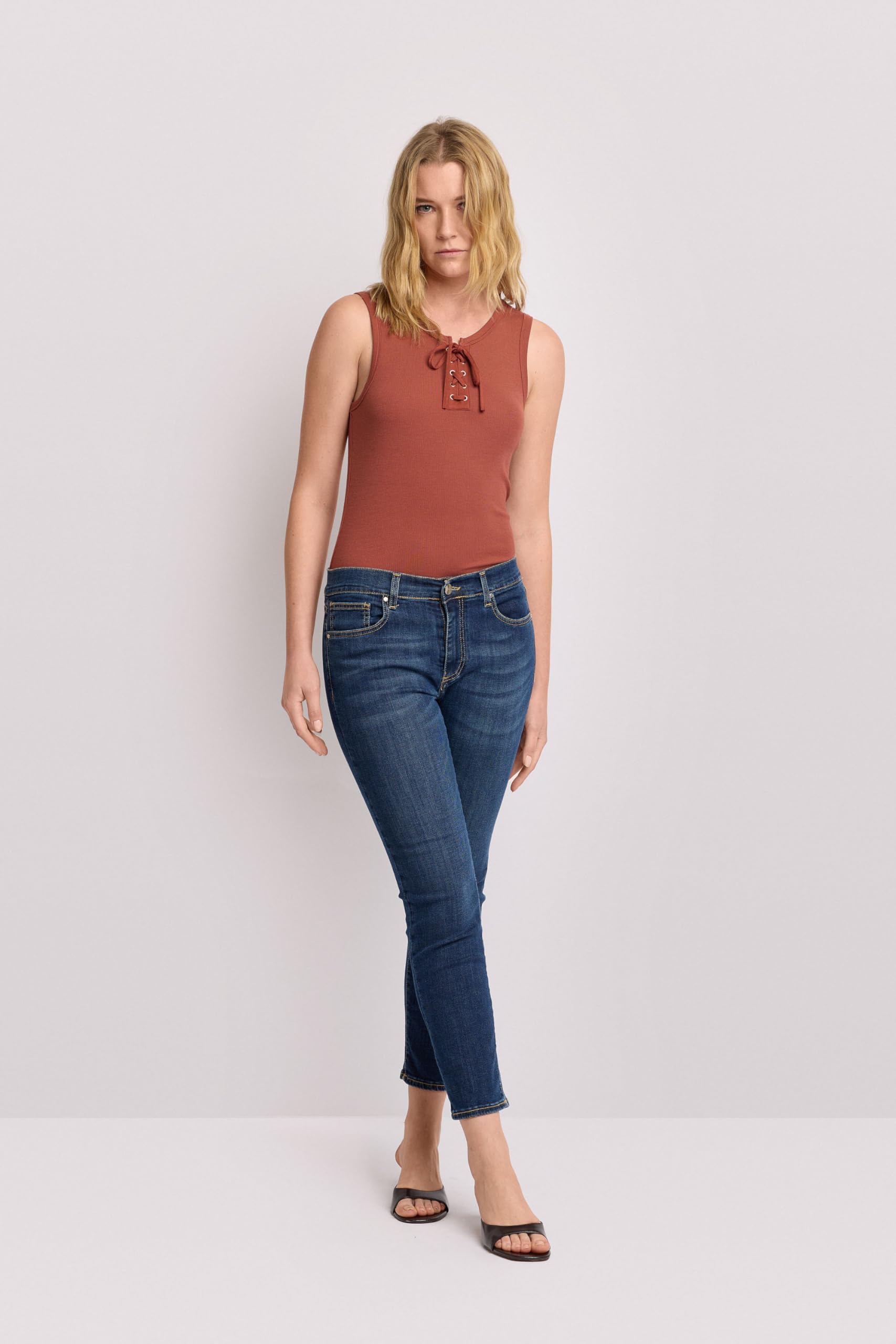 Kocca Damskie spodnie jeansowe Skinny Cut P26PPD8400ABUN0000